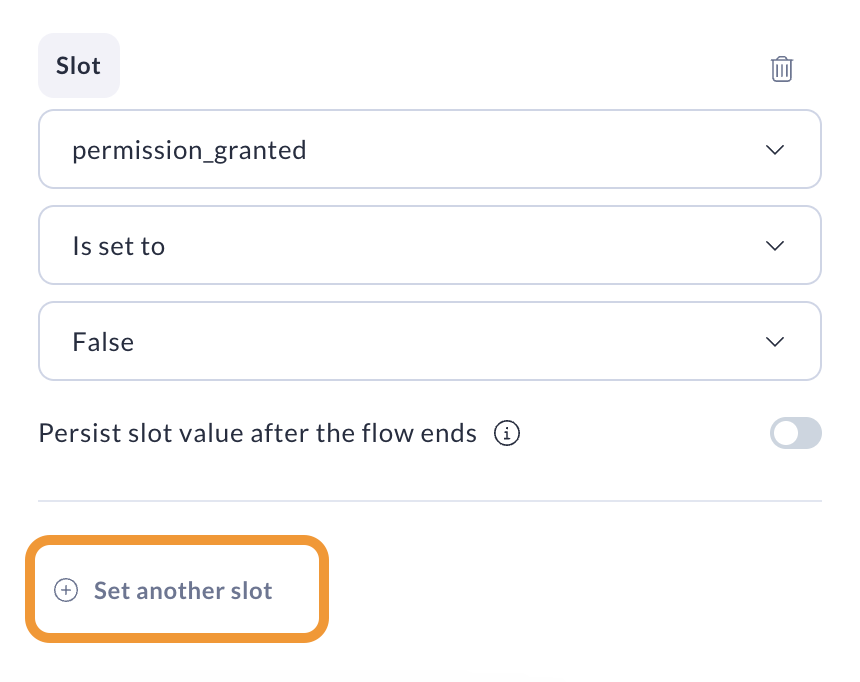 Set multiple slots in Studio